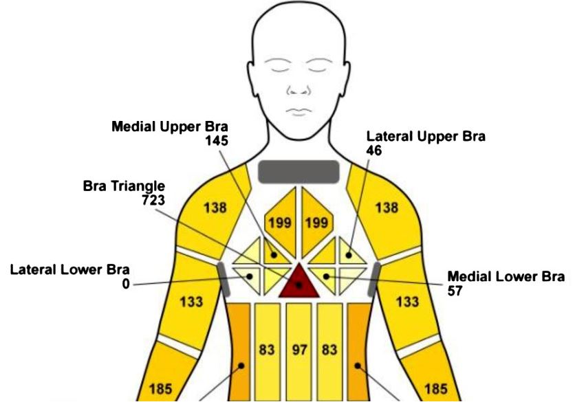 胸の大きい女性（巨乳女子）は貧乳より汗をかきにくいとの逆説的な研究結果 16439 9