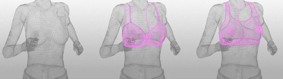 女性の胸（おっぱい）は上下ではなく「8の字」に揺れるとの研究結果【乳房座標系】 16631 8